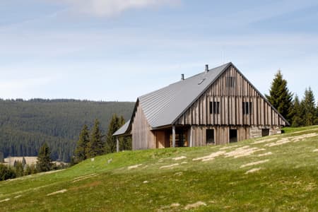 A House in a Mountain Meadow